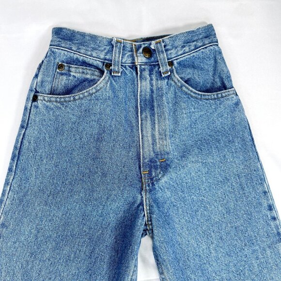 Vintage New Legends Light Wash High Waist Denim Jeans Fits 6 - 8 / 11S - Picture 3 of 10